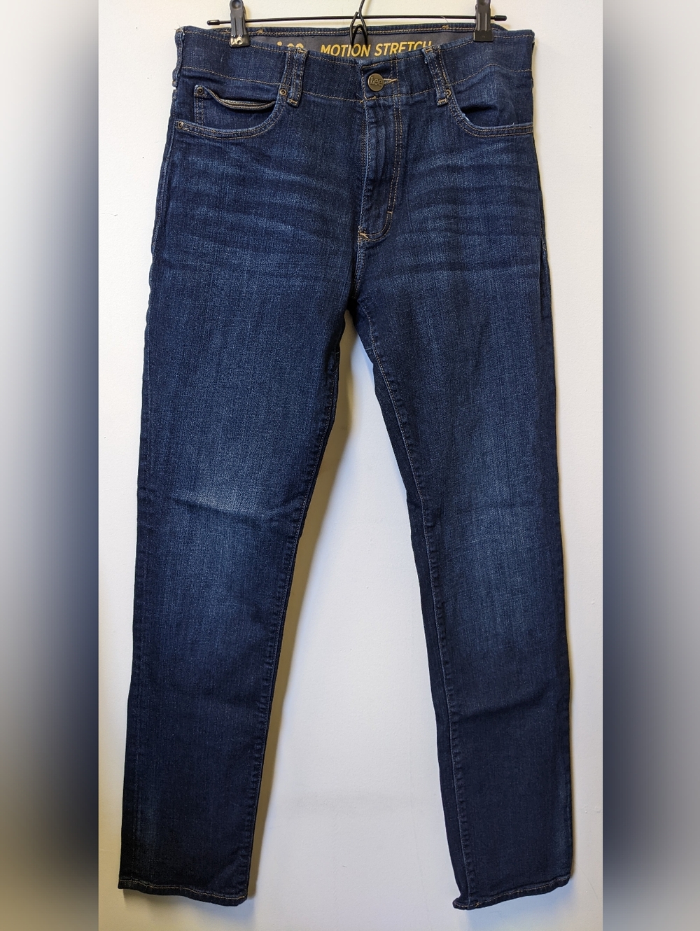 Lee Men's Jeans - Navy Blue - Used Like New